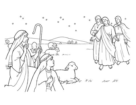 Nativity: Angels Appear to Shepherds