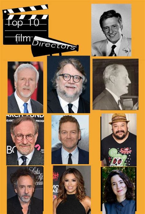 My top 10 favorite film directors by JamesZorranFan789 on DeviantArt