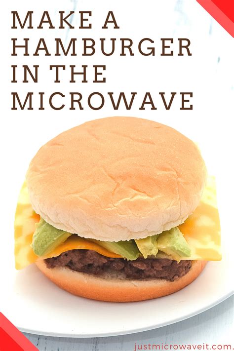 Cook a Hamburger in the Microwave | Just Microwave It