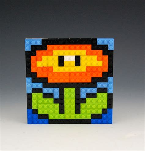 Fire Flower Nintendo Creation by BrickBum