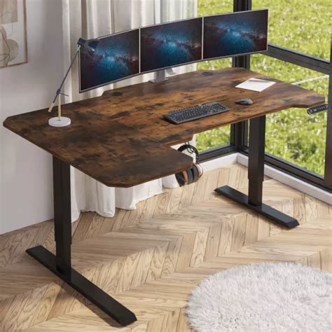 59“ MODERNCHAMP L-SHAPED Electric Standing Desk Height Adjustable Lifting Table $212.51 - PicClick