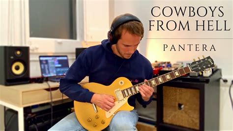 COWBOYS FROM HELL SOLO | PANTERA GUITAR COVER - YouTube