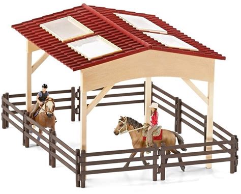 Schleich Horse Stable with Accessories | A Mighty Girl