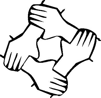 Helping Hands Clipart Black And White | Free download on ClipArtMag