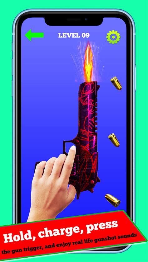 Real Gun Shot Sounds Prank Simulator - Powerful Weapons Shooting 3D ...