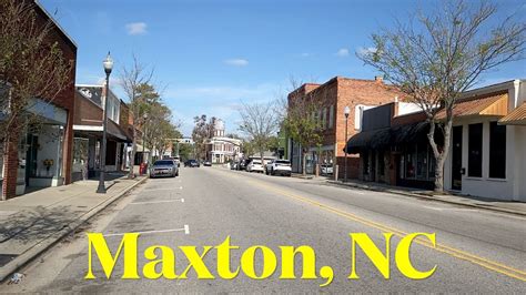 I'm visiting every town in NC - Maxton, North Carolina - YouTube