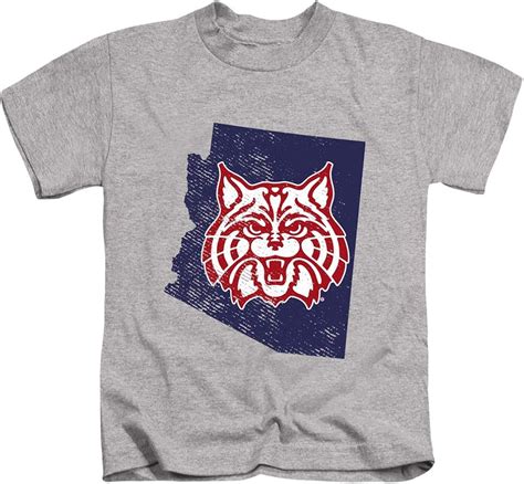 Amazon.com: University of Arizona Official State Unisex Youth Juvenile T-Shirt: Clothing