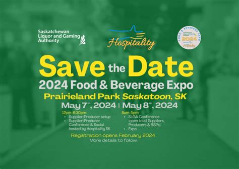 2024 Food & Beverage Expo - Saskatchewan Liquor and Gaming Authority (SLGA)