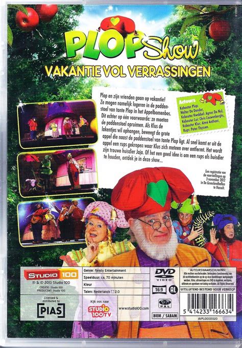 Kabouter Plop Show - Vakantie Vol Verrassingen (Dvd), Peter Thyssen | Dvd's | bol