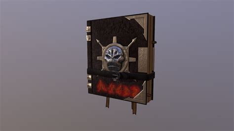 Cursed Book - Download Free 3D model by Xill [8bfb404] - Sketchfab