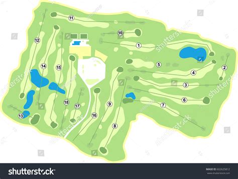 Scottsdale Golf Course Map