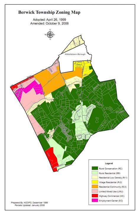 Zoning Map – Berwick Township