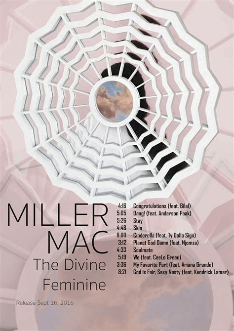 MAC MILLER the Divine Feminine Album Artwork Poster Print - Etsy