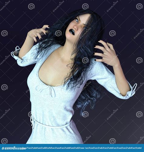 Horror makeup woman stock photo. Image of face, makeup - 65009628