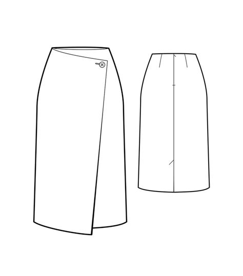 Skirt Fashion Technical Drawings Flat Sketches | Minh họa thời trang, Phác thảo mẫu, Thời trang