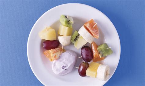 Fruit Kabobs with Yogurt Dip - Spend Smart Eat Smart