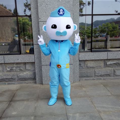 Giant Octonauts Captain Barnacles Mascot Costume