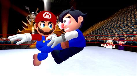 Smg4 vs Mario by migueruchan on DeviantArt