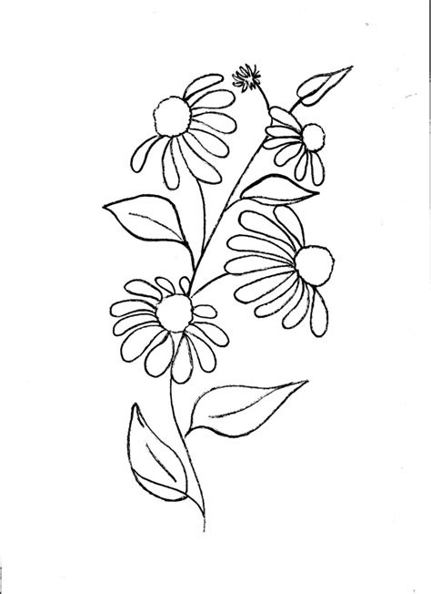 Simple Floral Designs For Drawing at GetDrawings | Free download