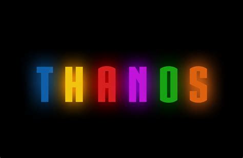 Thanos Logo Wallpapers - Wallpaper Cave