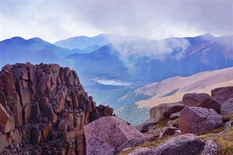 Hike Barr Trail to Pikes Peak Summit, Colorado