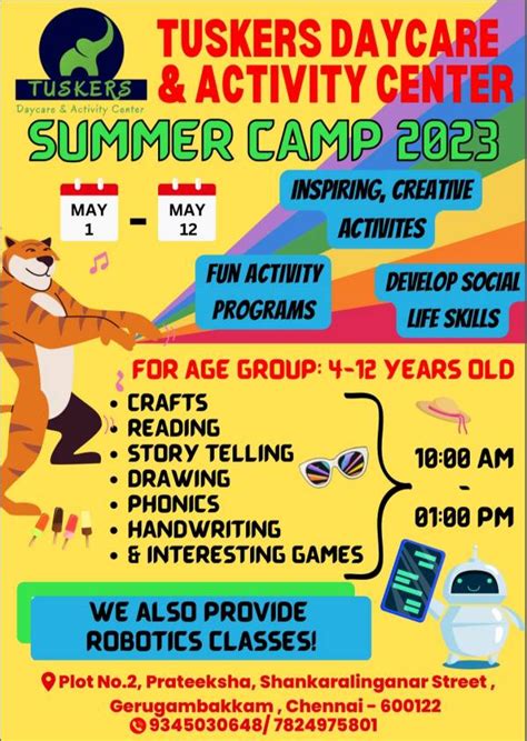 Summer Camp for kids From May 1st to May 12th, 2023 – Kids Contests