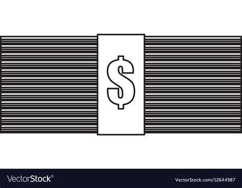 Money bills design Royalty Free Vector Image - VectorStock