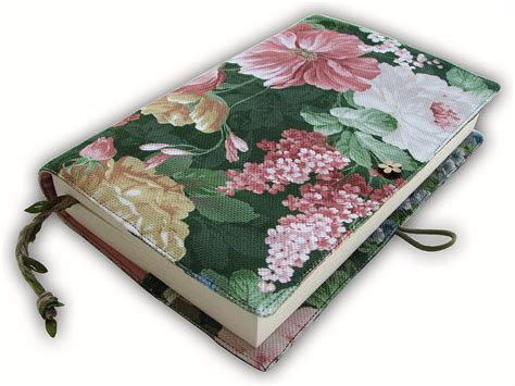 Amazon.com: Book Sleeve Cover - Fabric Novel for Adult Books Cover for ...