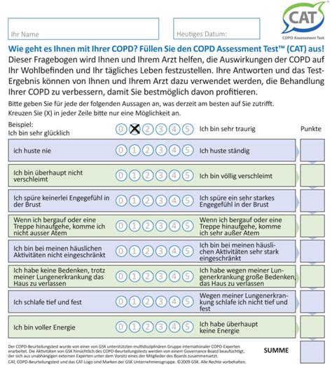 CAT-Test – COPD-Austria