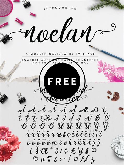 Free Noelan Script Font | Free cursive fonts, Photoshop fonts, Lettering fonts