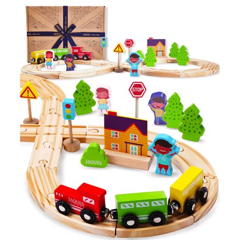 Wooden Train Set for Kids | Jaques of London