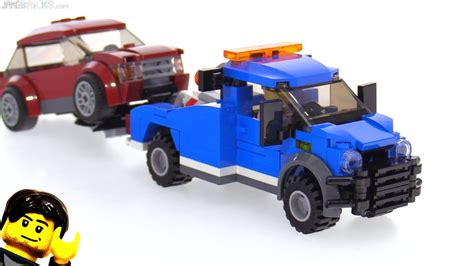 Vintage Police Tow Truck Custom Vehicle Made With LEGO® Bricks City ...