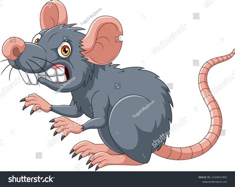 Buff Rat Clipart