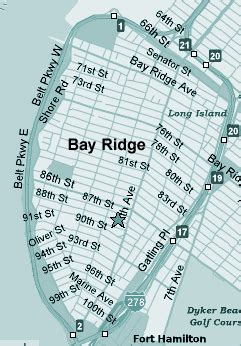 Bay Ridge Map Brooklyn Apartment, Ridge, Decorating Ideas, Bay, Island ...