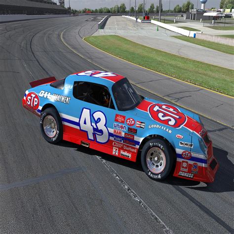 1984 Richard Petty STP Pontiac Vintage Nascar Series by Travis Houck - Trading Paints