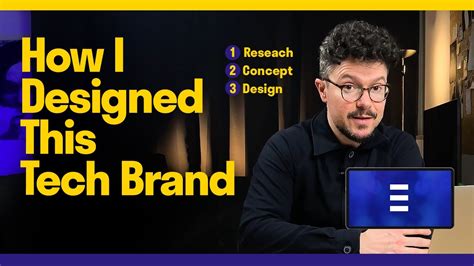 How I Designed A Logo For A Tech Brand - YouTube