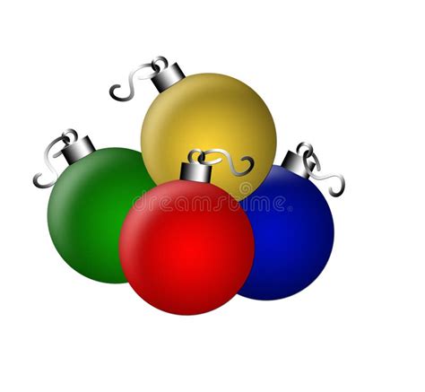 Christmas Bulbs stock illustration. Image of hang, holiday - 253059