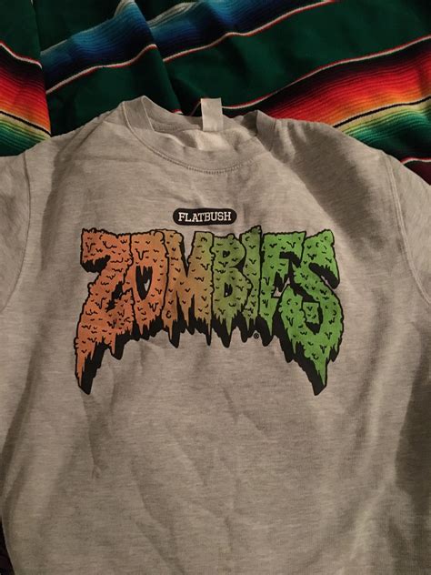 First Flatbush Zombies piece of merch I bought 2013 or early 2014 : r/flatbushzombies