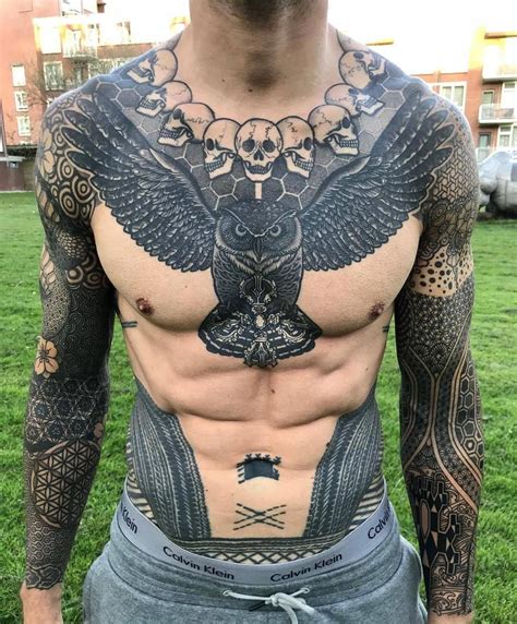 Hex whole body tattoo #Samoantattoos | Cool chest tattoos, Chest ...