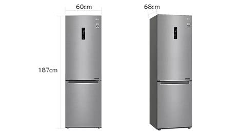 LG Combi Refrigerator 341L Net Capacity GC-B459NLHM | Dragon Electronics