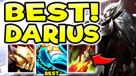 DARIUS TOP IS THE #1 KING OF TOPLANE CARRYING (INSANE WINRATE) - S13 Darius TOP Gameplay Guide ...