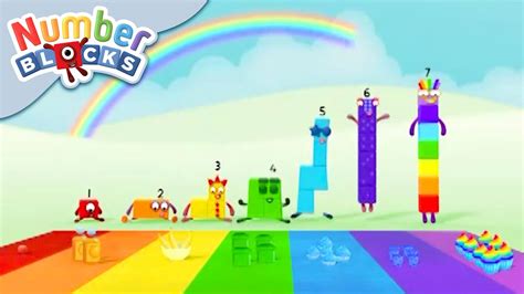 Numberblocks 7 Rainbow