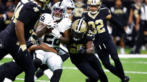 Las Vegas Raiders 0-24 New Orleans Saints | NFL highlights | Video ...