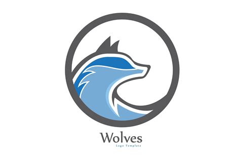 Wolves Logo Graphic by kataenda · Creative Fabrica