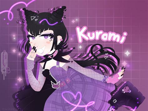 Kuromi fanart by AndyBarbinArt on DeviantArt