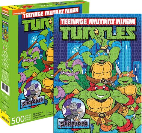 TMNT, 500 Pieces, Aquarius | Puzzle Warehouse