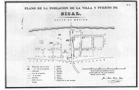 mapa-de-sisal-yucatan-mexico - meridadeyucatan.com