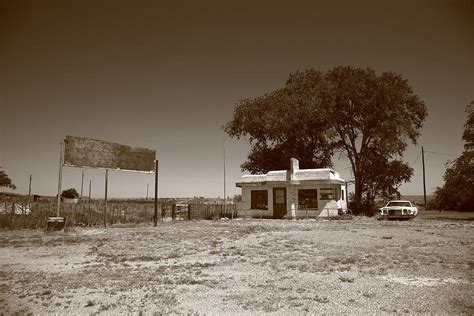 Route 66 Diner 2012 #2 Sepia Photograph by Frank Romeo - Fine Art America