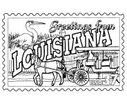 USA-Printables: State of Louisiana Coloring Pages - Louisiana tradition and culture coloring pages