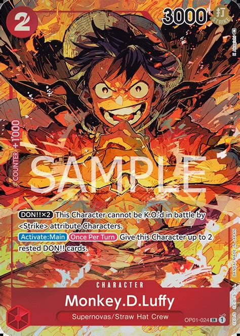 OP01-024_p1 Monkey.D.Luffy One Piece Card Game Card | OnePiece.gg